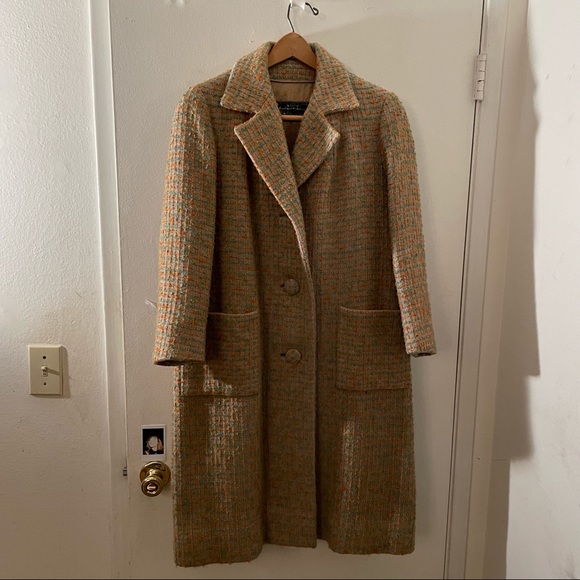 Goregous vintage mid length coat, as is, XS see desc - Picture 3 of 15